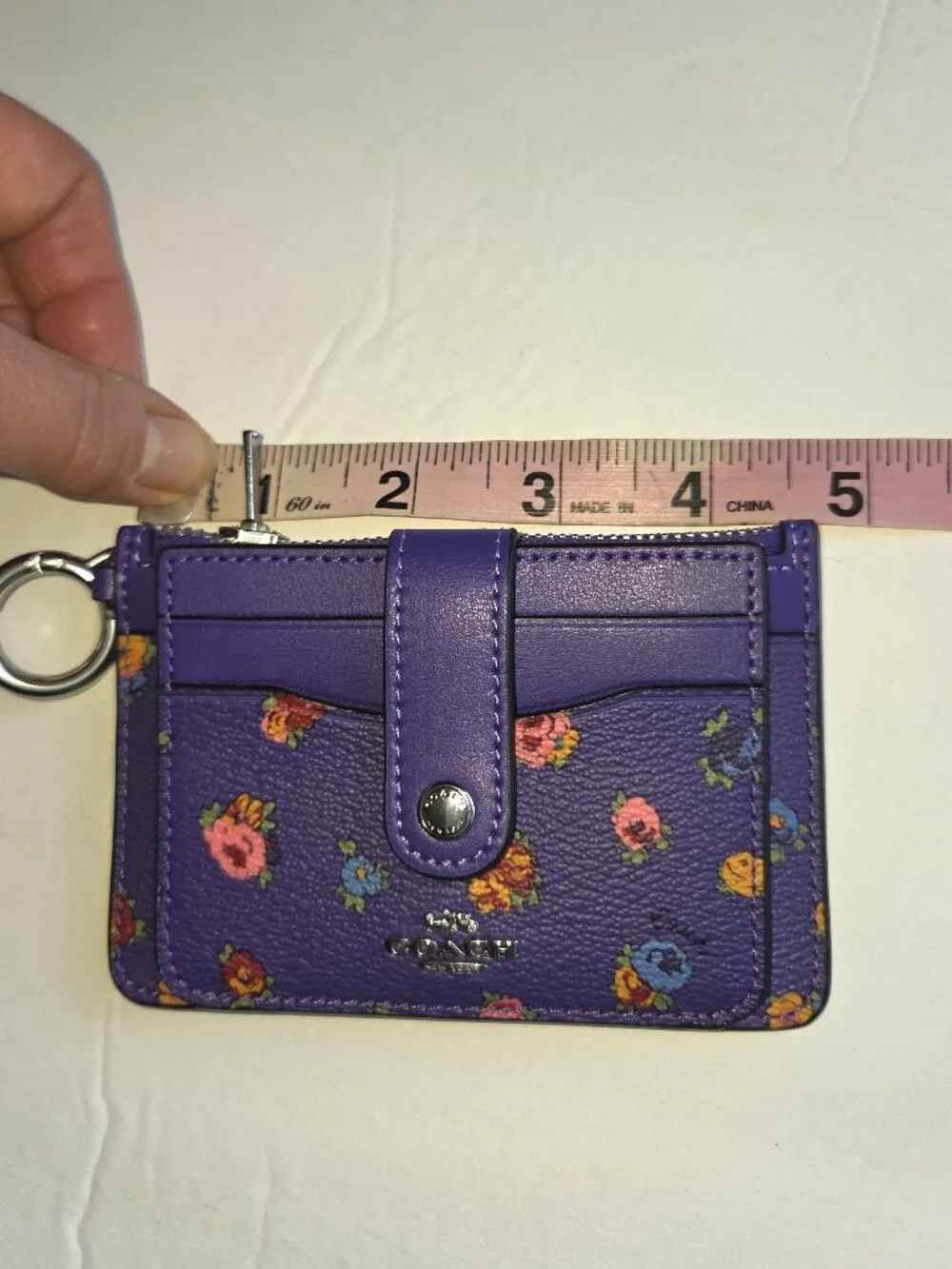 Coach attachment card